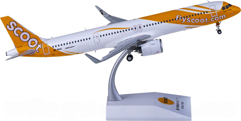 JC Wings Scoot Airbus A321neo 9V-NCA 1:200 Diecast Model view 1