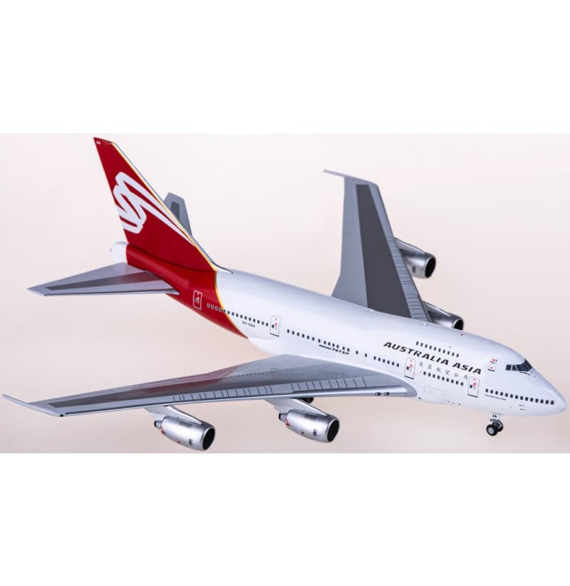 NG Models Australia Asia Airlines Boeing 747SP VH-EAA 1:400 Aircraft Pre-built  Airliner Model Display