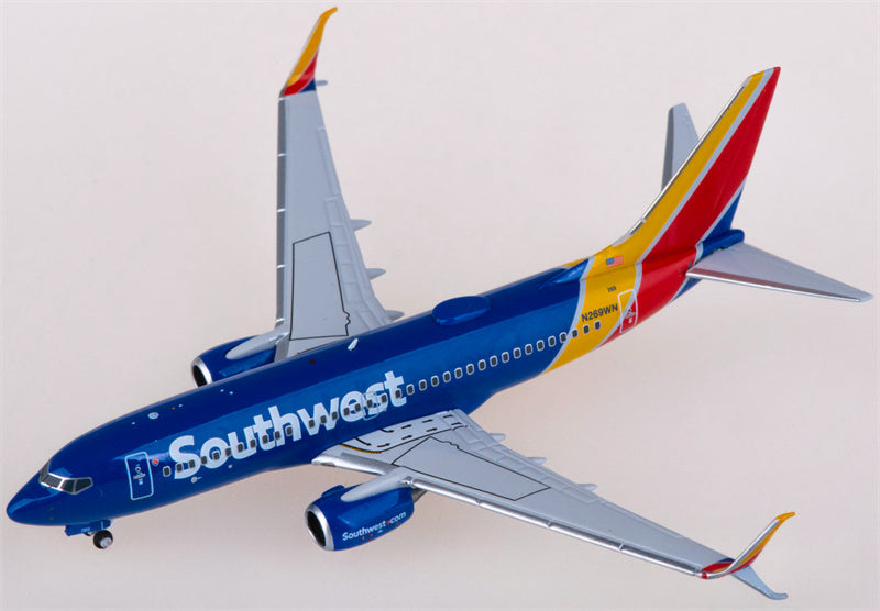 NG Models Southwest Airlines Boeing 737-700 N269WN 1:400 Diecast Model view 1