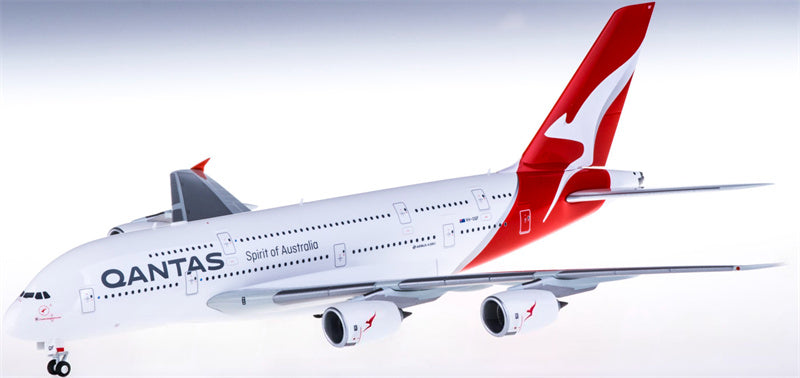 Herpa Qantas Airbus A380 VH-OQF 1:200 ABS Model view 4