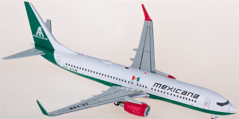 Geminijets Mexicana Boeing 737-800 XA-ASM 1:200 Diecast Model view 1