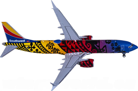 Geminijets Southwest Airlines Boeing 737 MAX 8 N8710M 1:400 Diecast Model view 1