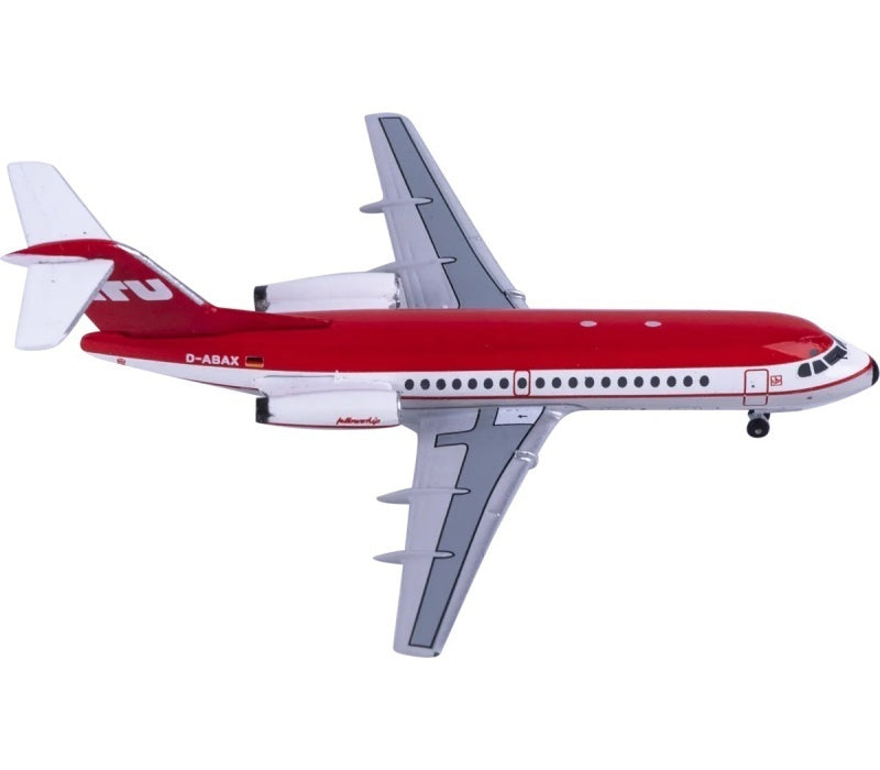 Aeroclassics 1:400 LTU International Fokker F28 D-ABAX  DIECAST Model