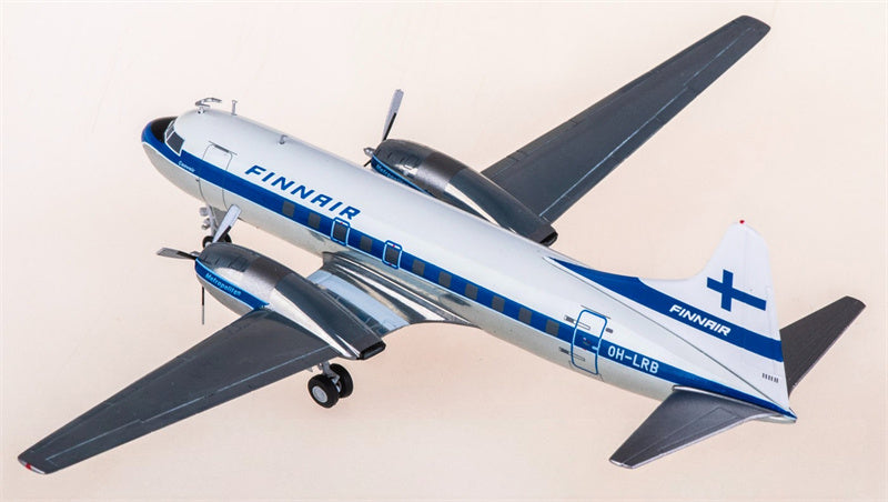 JC Wings 1:200 Finnair Convair CV-440 OH-LRB Model