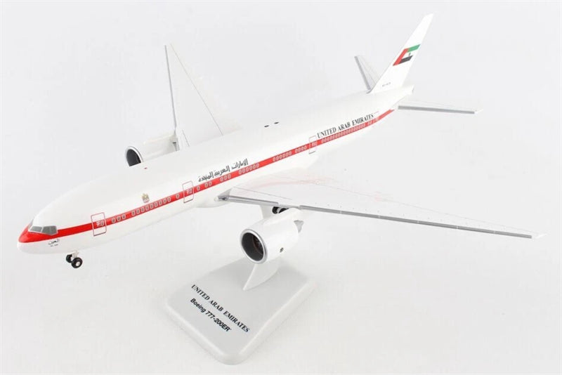 Hogan 1:200 UAE Government Boeing 777-200ER A6-ALN PLUG-IN ABS Model