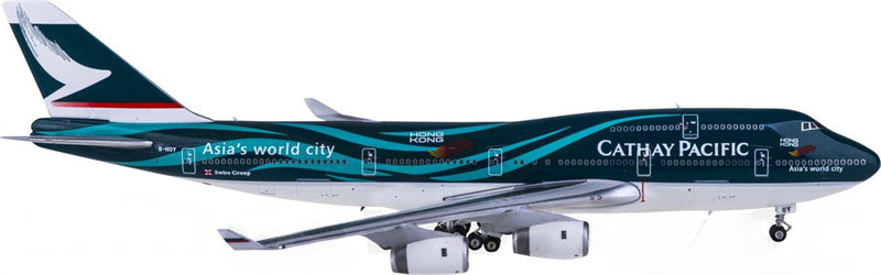 Phoenix 1:400 Cathay Pacific Boeing 747-400 B-HOY Asia world City Model