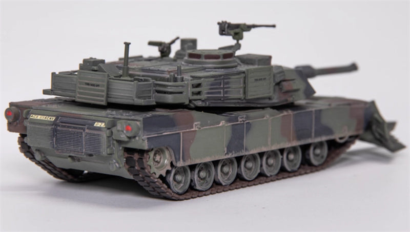 Dragon US M1A2SEP Abrams main battle tank with minesweeper mode 1:72 Tank Pre-built Model