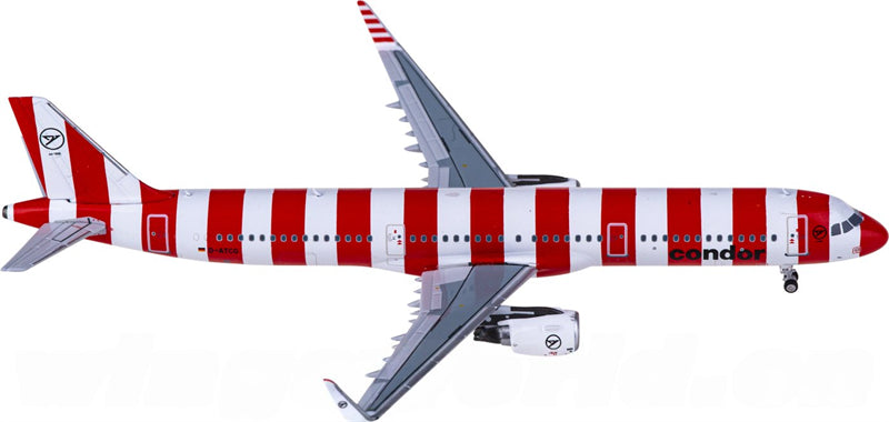 NG Models Condor Airbus A321 D-ATCG 1:400 Diecast Model view 2