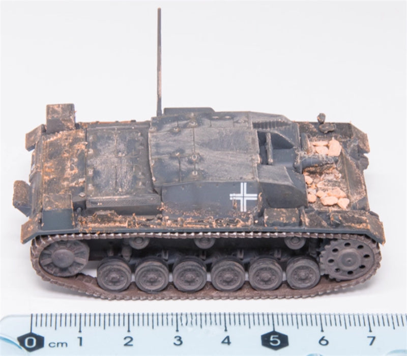 Dragon German StuG.III Ausf.A LAH W/Rubble 1:72 Tank Pre-built Model