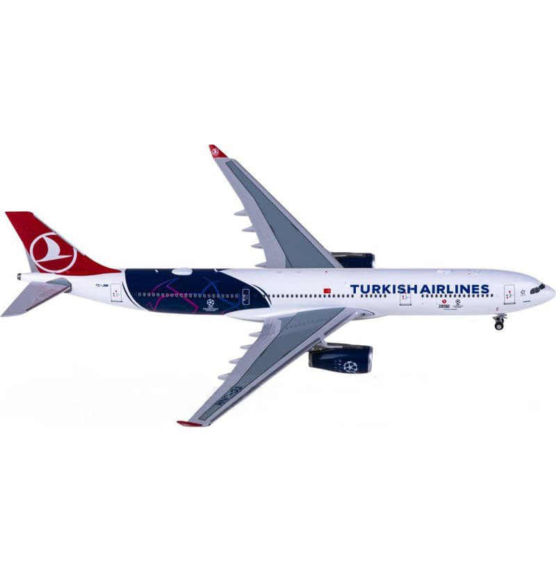 NG Models Turkish Airlines Airbus A330-300 TC-JNM 1:400 Aircraft Pre-built  Airliner Model Display