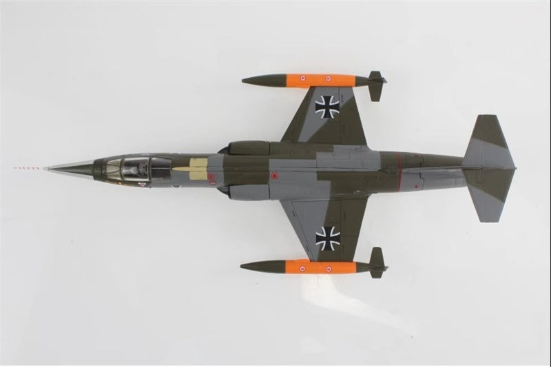 HOBBY MASTER F-104G Starfighter 24+68 JG 74 Molders 1970s 1:72 Airplane Pre-built Model