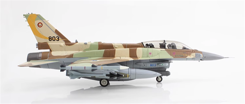 Hobby Master Lockheed F-16I Sufa IDF/AF 107th (Knights of the Orange Tail) Sqn #803 Hatzerim AB Israel Operation Breaking Dawn 2022 1/72 Aircraft Pre-built Model