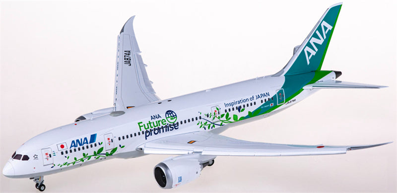JC Wings ANA Boeing 787-8 Dreamliner JA874A Flaps Down 1:200 Diecast Model view 1