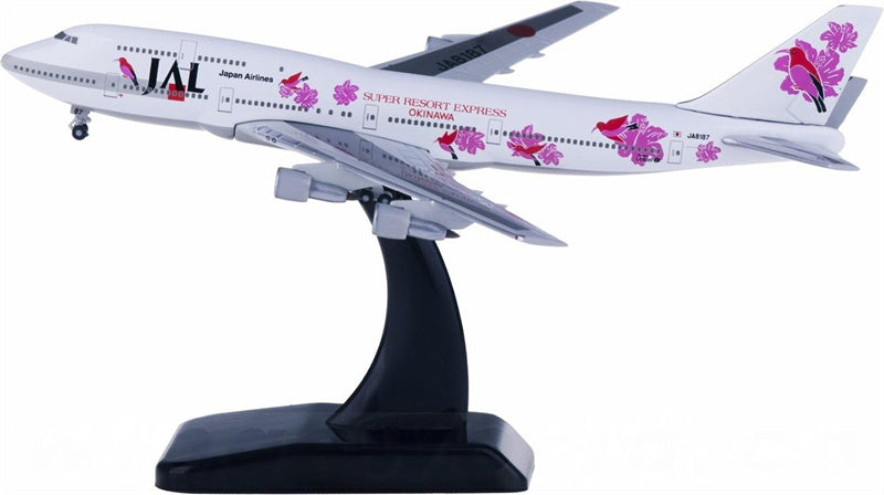 Hogan Japan Airlines Boeing 747-300 JA8187 1:500 ABS Model view 2