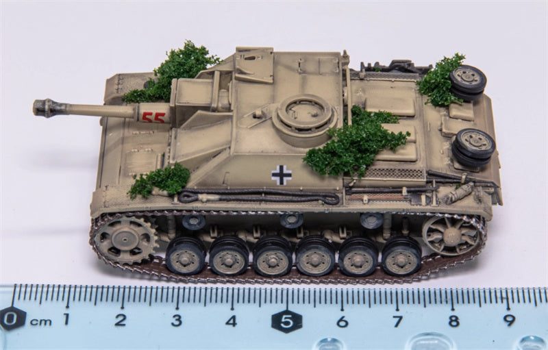 Dragon 10.5cm StuH.42 Ausf.G Armored Regiment 1944 Bush Camouflage Version Limited Edition 1:72 Tank Pre-built Model