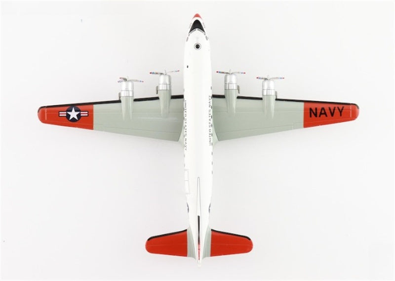 Hobby Master Douglas C-54Q Skymaster 56501 US Navy Test Pilot School 1973 1:200 Airplane Pre-built Model