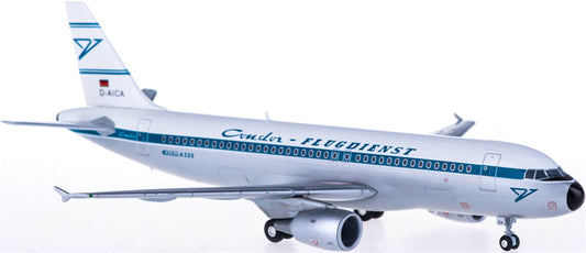 Herpa Condor for Airbus A320 D-AICA 1:200 Airplane Pre-built  Airliner Model Display