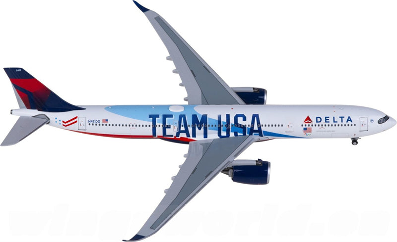 NG Models Delta A330neo N411DX Team USA Livery 1:400 Scale