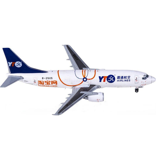 JC Wings YTO Airlines cargo Boeing 737-300 B-2505 1:400 Aircraft Pre-built  Airliner Model Display