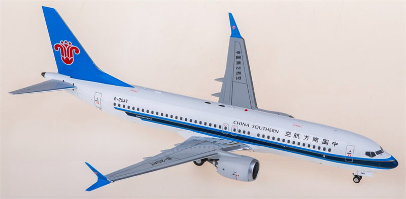 NG Models 1:200 China Southern Boeing 737 MAX 8 B-20AT Model
