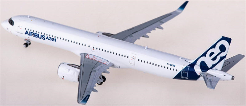 JC Wings Airbus A321neo F-WWAB 1:400 Airplan Diecast Model view 3