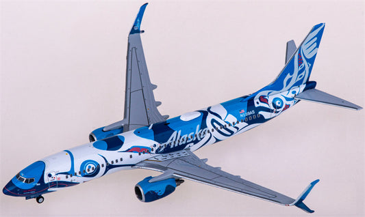 Geminijets Alaska Airlines Boeing 737-800 N559AS 1:400 Diecast Model view 1