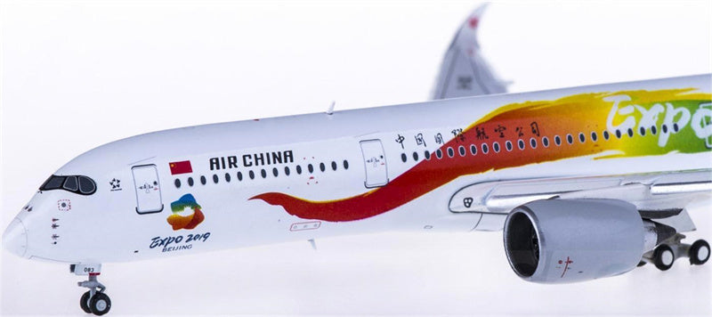 JC Wings Air China Airbus A350-900 B-1083 Flaps Down 1:400 Diecast Model view 4