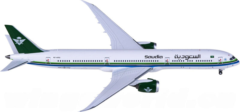 NG Models Saudia Boeing 787-10 Dreamliner HZ-AR32 1:400 Diecast Model view 2