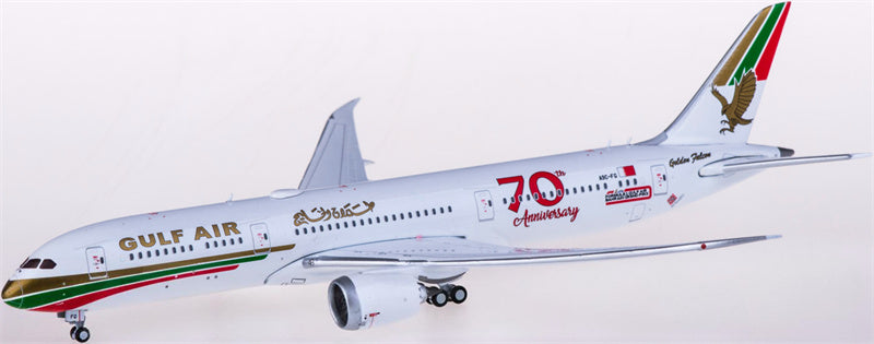 Geminijets Gulf Air Boeing 787-9 A9C-FG 70th 1:400 Diecast Model view 2
