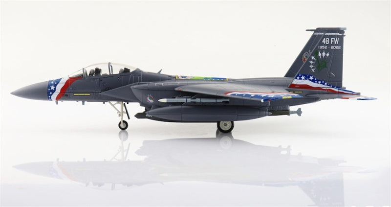 Hobby Master F-15E Strike Eagle Liberator 92-0364 48th FW USAF 2022 1:72 Airplane Pre-built Model