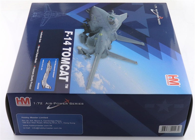 HOBBY MASTER F14A Tomcat US Navy Bicentennial Scheme 159616 VF-124 1976 1:72 Aircraft Pre-built Model
