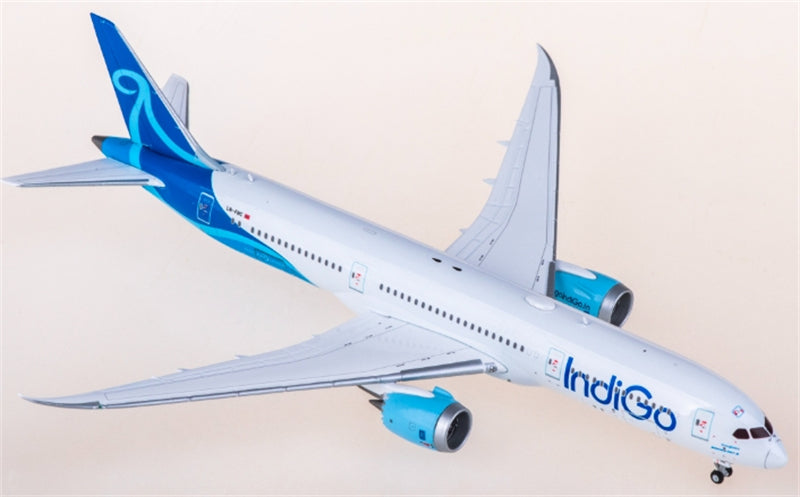 JC Wings Indigo Airlines Boeing 787-9 Dreamliner LN-FNC 1:400 Diecast Model view 1