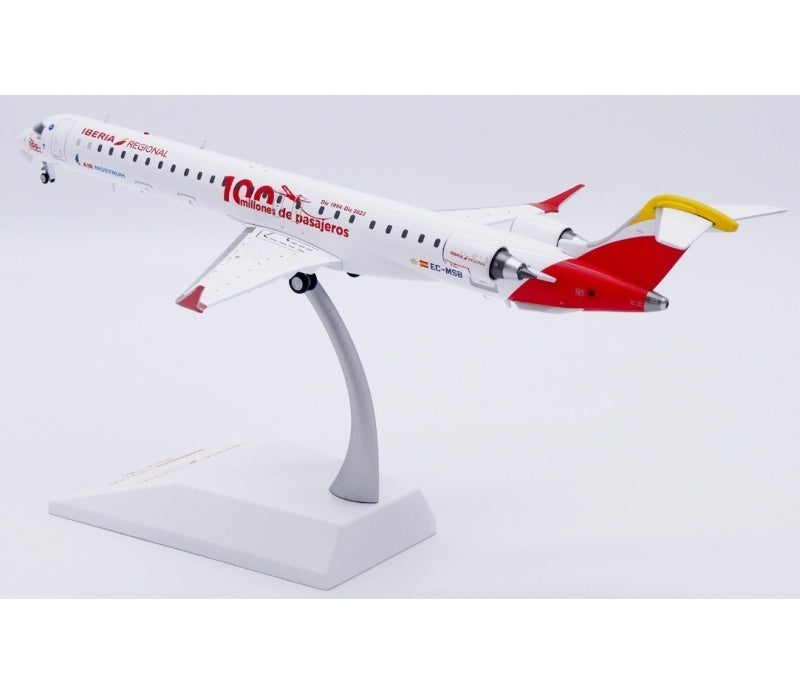JC Wings 1:200 Iberia CRJ-1000ER EC-MSB  DIECAST Model