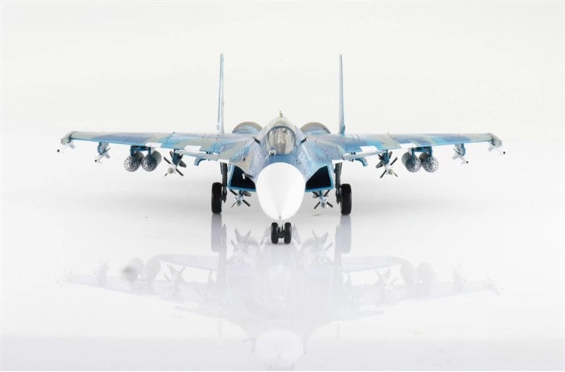 HOBBY MASTER Su-27K Sea Flanker Bort 109 aircraft carrier Admiral Kuznetsov Mediterranean Sea 1996 (with KH-41 Moskit missile) 1:72 Airplane Pre-built Model