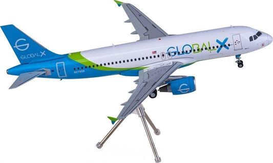 Geminijets Global X Airbus A320 N276GX 1:200 Diecast Model view 1
