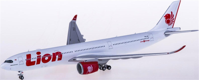 JC Wings Lion Air Airbus A330-900neo PK-LEI 1:400 Diecast Model view 1