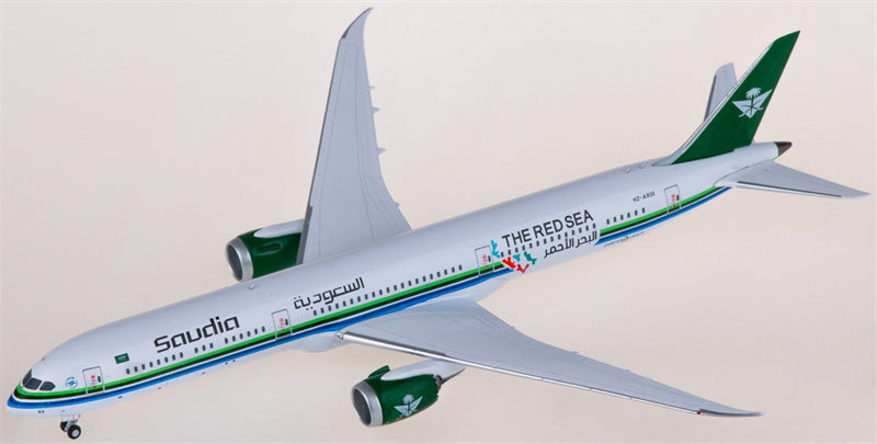 NG Models Saudia Boeing 787-10 Dreamliner HZ-AR33 1:400 Diecast Model view 3