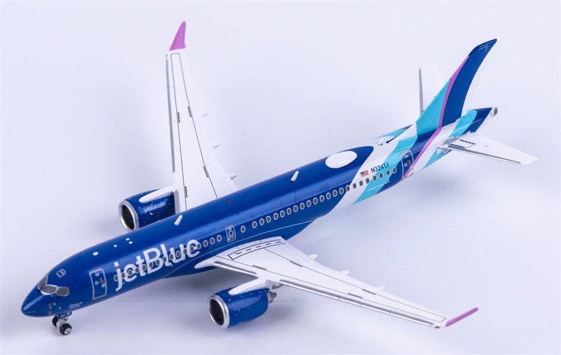 Geminijets JetBlue Airbus A220-300 N3241J 1:400 Diecast Model view 2
