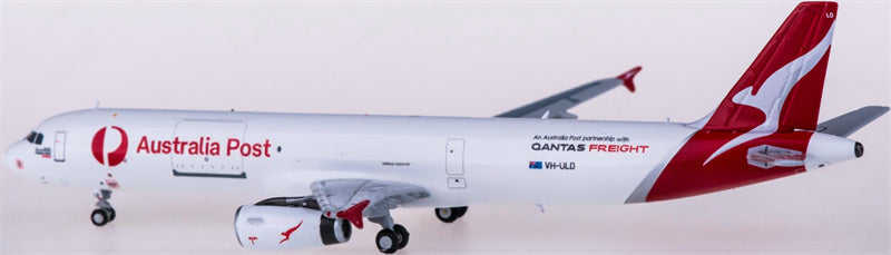 HYJLwings Australia Post Qantas Freight Airbus A321 VH-ULD 1:400 Diecast Model view 2