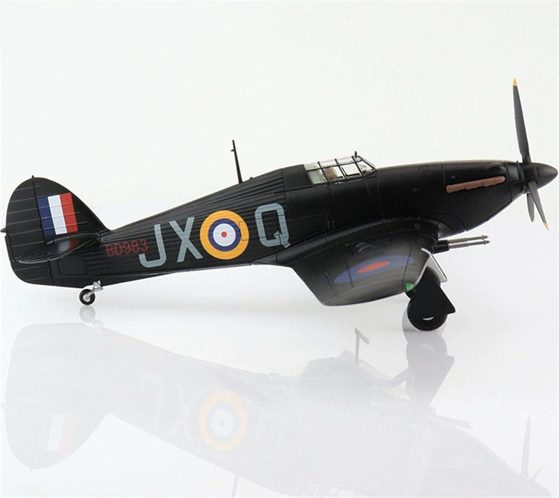 HOBBY MASTER Hawker Hurricane Mk II RAF No.1 Sqn BD983 James MacLachlan RAF Tangmere England 1942 1/48 Aircraft Pre-built Model