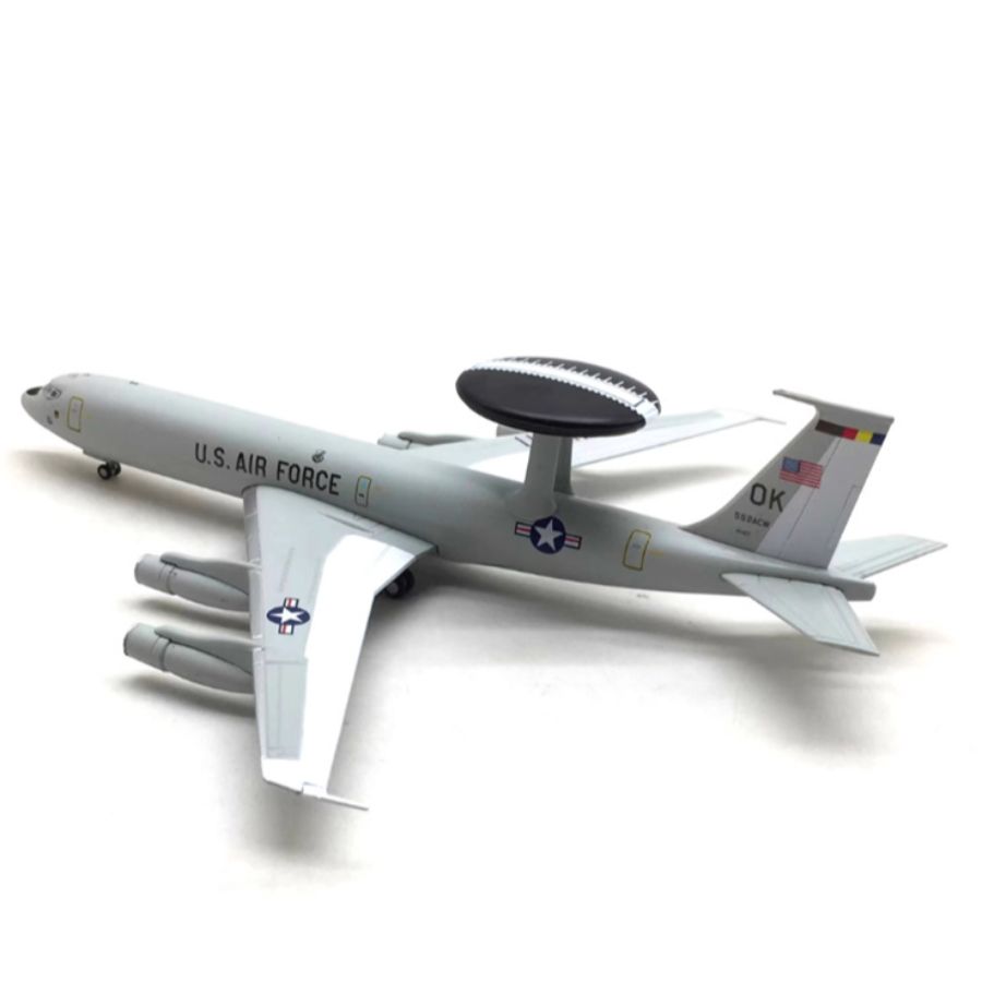 FLOZ US Air Force Boeing E-3 Watchtower Warning Aircraft 1:200 Aircraft Pre-built Model