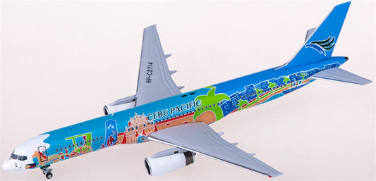 NG Models Cebu Pacific Air for Boeing 757-200 RP-C2714 1:400 Airplane Pre-built  Airliner Model Display