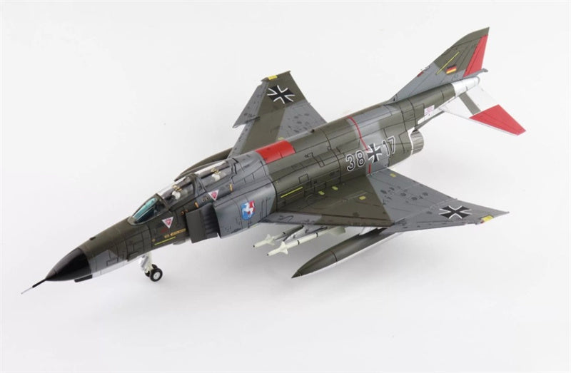 HOBBY MASTER F-4F Phantom II 38+17 JaboG 36 Westfalen 1981 1:72 Airplane Pre-built Model