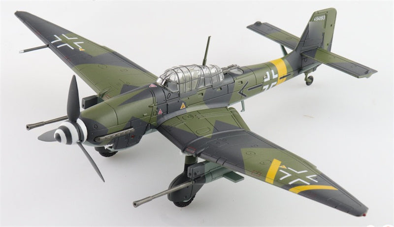 HOBBY MASTER Junkers Ju87G-2 Tank Buster WNr. 494193 Stab./SG 2 Slovakia 1944 1:72 Aircraft Pre-built Model