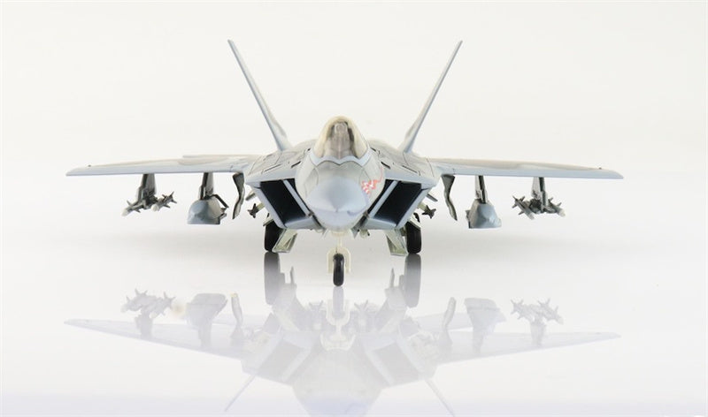 HOBBY MASTER F22 Raptor USAF 91-001 Spirit of America Raptor 01 (underwing WPN 2 x AGM-158 8 x AIM-120 2 x fuel tanks) 1:72 Aircraft Pre-built Model
