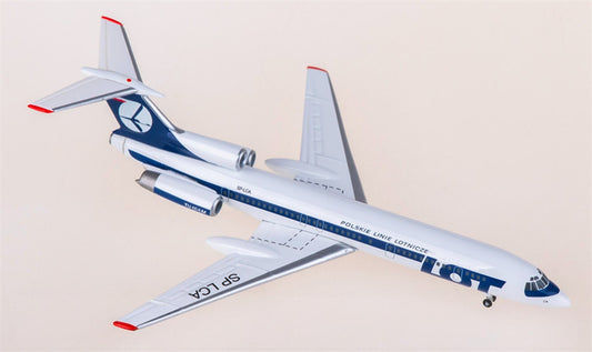 Herpa 1:500 LOT Tupolev TU-154M SP-LCA Model