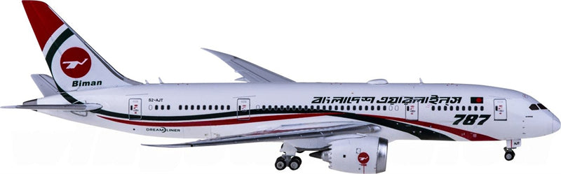 JC Wings Biman Boeing 787-8 Dreamliner S2-AJT 1:400 Diecast Model view 2