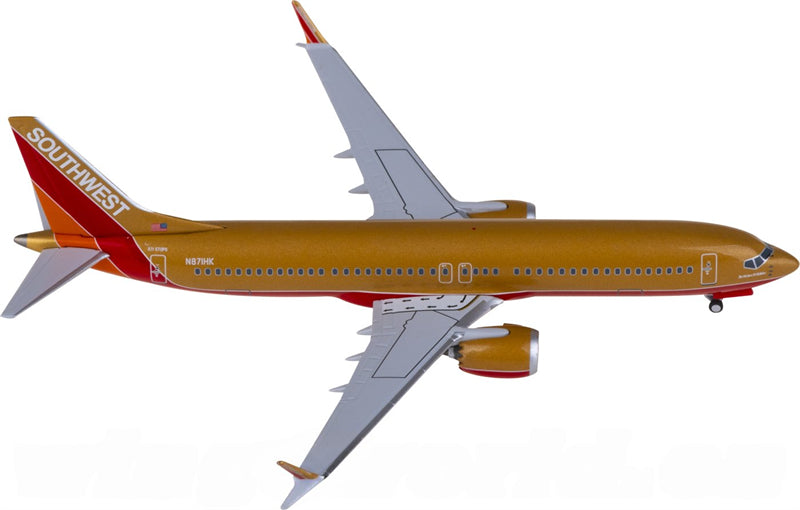 NG Models Southwest Airlines for Boeing 737 MAX 8 N871HK 1:400 Aircraft Pre-built Model