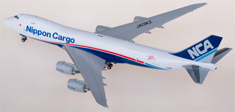 JC Wings Nippon Cargo Airlines Boeing 747-8F JA13KZ 1:400 Diecast Model view 4