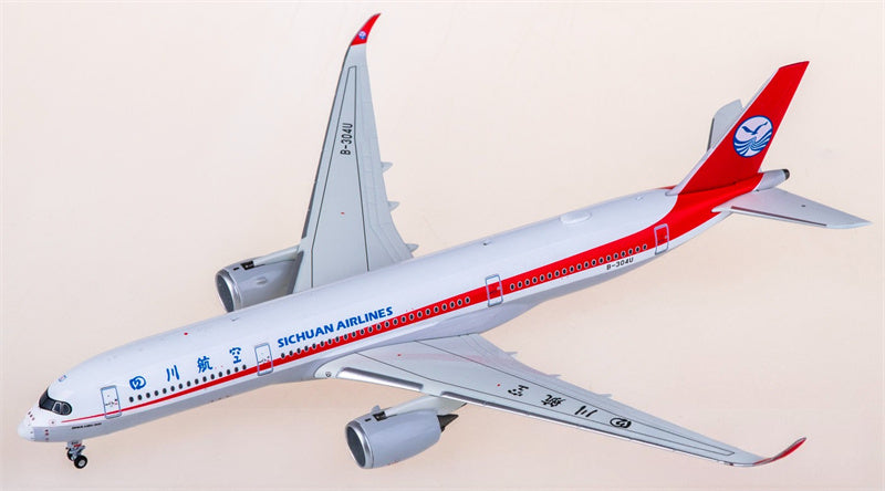 NG Models 1:400 Sichuan Airlines Airbus A350-900 B-304U Diecast Model view 3